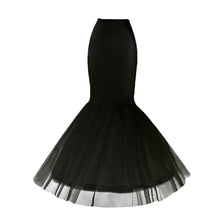 Load image into Gallery viewer, Long Mermaid Wedding Dress Petticoat Full Length Crinoline Underskirt