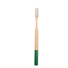Load image into Gallery viewer, AT01 Eco-friendly round handle medium bristle manual bamboo toothbrushes