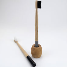 Load image into Gallery viewer, AT02 Natural Eco Friendly Biodegradable Vegan Organic Charcoal Manual Bamboo Toothbrushes
