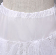 Load image into Gallery viewer, Girls Long A-line Tulle Lace Underskirt Hoopless Petticoat Slips (31.4 inches)
