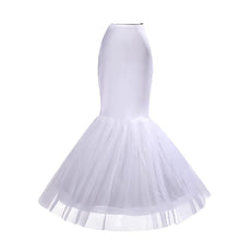 Load image into Gallery viewer, Long Mermaid Wedding Dress Petticoat Full Length Crinoline Underskirt
