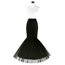 Load image into Gallery viewer, Long Mermaid Wedding Dress Petticoat Full Length Crinoline Underskirt
