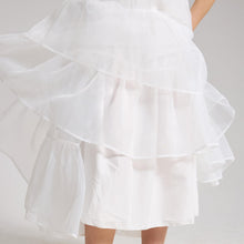 Load image into Gallery viewer, Long Hoopless Crinoline Underskirt Slips Petticoat Skirt for Girls

