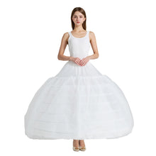 Load image into Gallery viewer, Long Tulle Ball Gown Quinceanera Wedding Dress Petticoat Slips PW17

