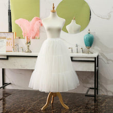 Load image into Gallery viewer, Long Hoopless Crinoline Underskirt Slips Petticoat Skirt for Girls
