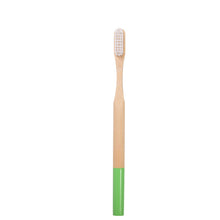 Load image into Gallery viewer, AT01 Eco-friendly round handle medium bristle manual bamboo toothbrushes

