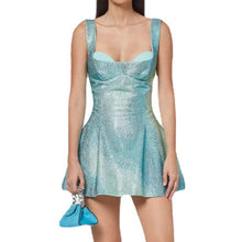 Load image into Gallery viewer, Short Sexy Backless Sparkly Bling Bling Cocktail Prom Party Dress for Women
