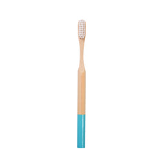 Load image into Gallery viewer, AT01 Eco-friendly round handle medium bristle manual bamboo toothbrushes
